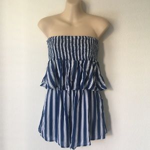 Sadie and Sage Smocked Sleeveless Romper Playsuit